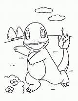 Coloring Charmander Pages Pokemon Printable Library Codes Insertion sketch template