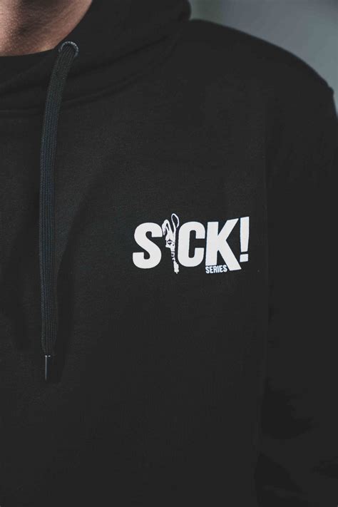 sick series  masters  dirt hoodie black