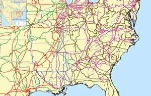 rail map  america alysia margeaux