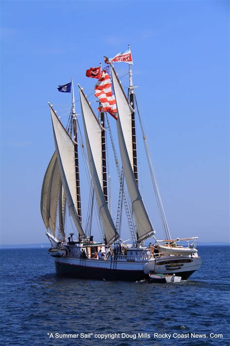 Rcn America Nhvt A Summer Sail The Maine Windjammer Project