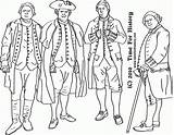 Coloring Colonial Pages Printable Williamsburg Fashion Colouring Color Template Printables Visit Getcolorings Getdrawings Paper sketch template