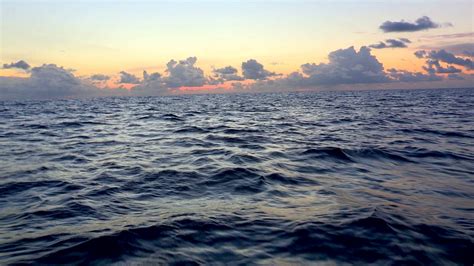 open seas open water ocean waves  stock footage sbv