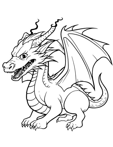 gragon coloring pages