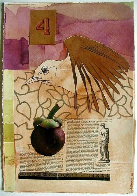 pin  mixed media collage