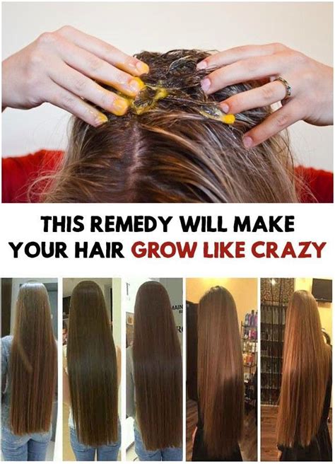 this remedy will make your hair grow like crazy make hair grow faster