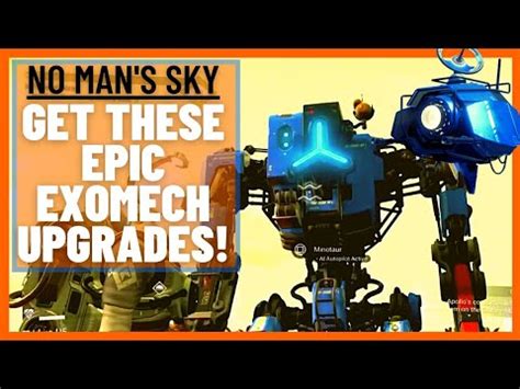 drone companion exomech upgrades  mans sky sentinel update youtube