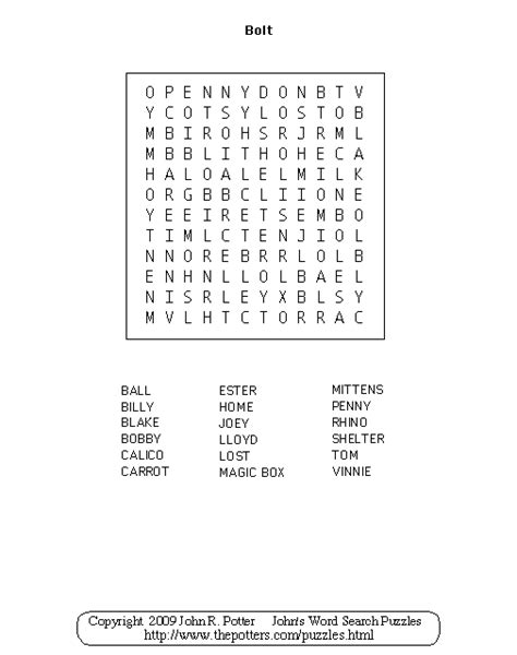 johns word search puzzles kids bolt