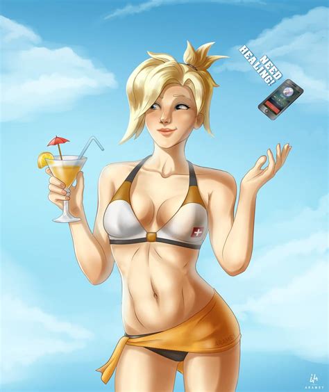 overwatch mercy not on call by incognito44 on deviantart