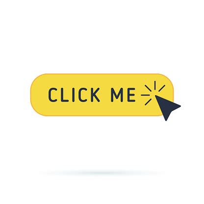 click button  hand pointer clicking click  vector web button