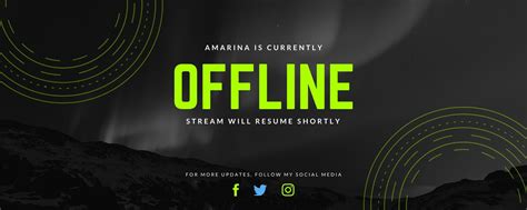 twitch banner red  twitch offline vectors  images  ai eps format stand