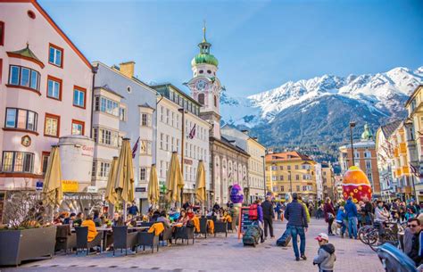 innsbruck  colorful picturesque town located   austrian alps travelingnext