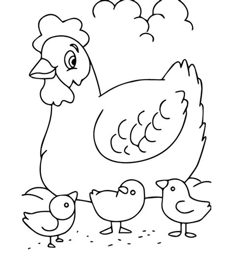 animal coloring pages momjunction