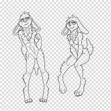 Anthro Drawing Hiclipart sketch template