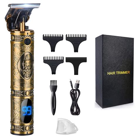 buy  cordless gapped trimmer hair clippers professional trimmer edgers liners ornate  blade