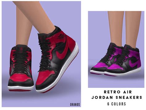 sims  air jordans sneakers cc  ultimate collection fandomspot