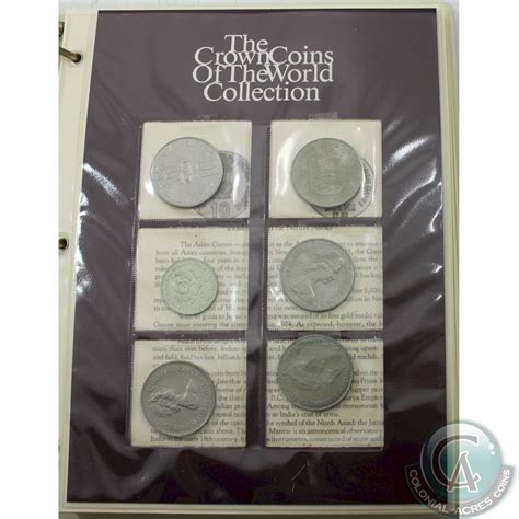 calhouns collectors society   historic crown coins   world collection  delux