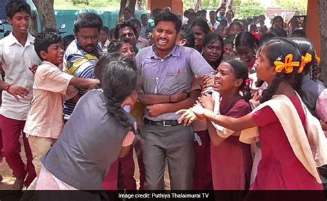 tamil nadu teacher g bhagawan s transfer halted after pic of his