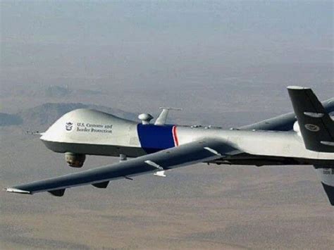 exclusive cbp drone observes   aways  flight  texas border sector