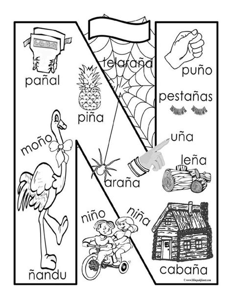 alphabet coloring pages  spanish coloringpages