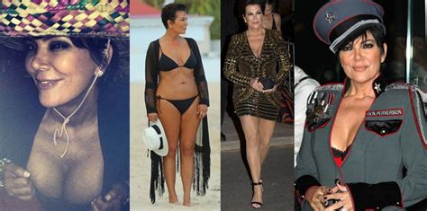 60 and sexy 15 times kris jenner showed way too much skin