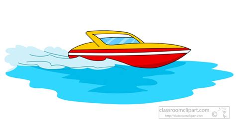 Speed Boat Clip Art Clipart Best