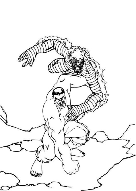 abomination fighting  hulk coloring pages hellokidscom