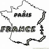France Paris Coloring Pages Printable Kids Country Map Color Countries Birthday Template Maps Crafts Choose Board Books Book Printables Coloringpages101 sketch template