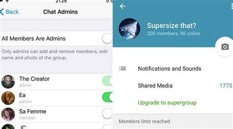 Telegram Introduces 1000 Member Supergroups Group Admin