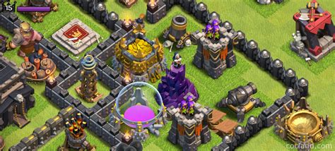 ultimate town hall  guide clash  clans land