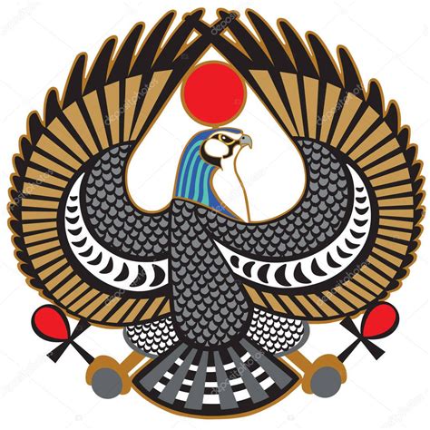 Falcon Symbol Of Horus — Stock Vector © Insima 143132077