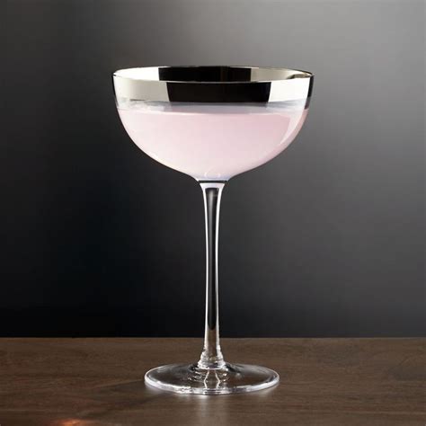 recipe full moon martini   coupe glass glass crate  barrel