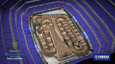 Monster Energy Supercross Track Map Rd 4 Indianapolis