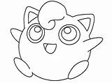 Jigglypuff Coloring Pages Printable sketch template