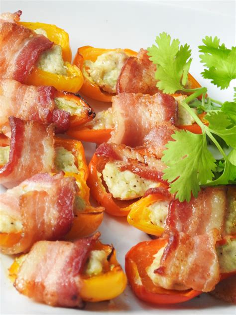bacon wrapped stuffed mini peppers healthy thai recipes