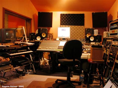 sound studio equipment