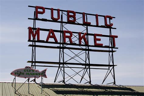 public market sign photograph  david patterson fine art america
