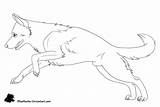 Shepherd German Coloring Drawing Pages Dog Drawings Easy Line Puppy Lineart Shepherds Dogs Running Deviantart Face Puppies Kids Wolf Realistic sketch template