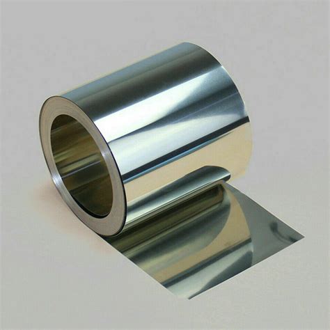 stainless steel foil sheet thin mm mm metal plate roll strip   ebay