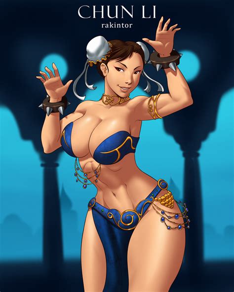 Chun Li Bellydancer By Rakintorworld On Deviantart