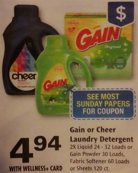 extreme couponing mommy  cheer laundry detergent  rite aid