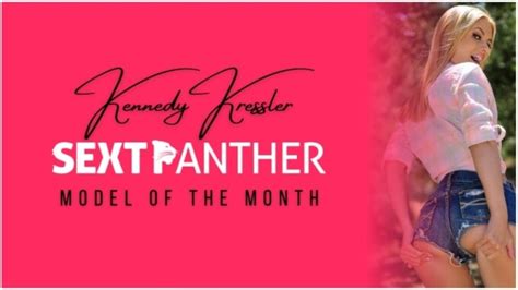 kennedy kressler is sextpanther s may model of the month