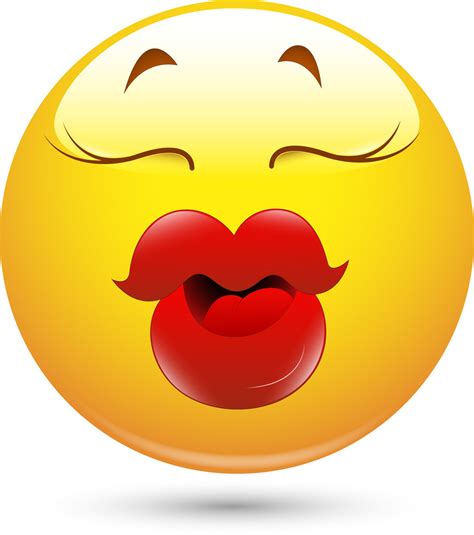 smiley vector illustration thick lips royalty free stock image