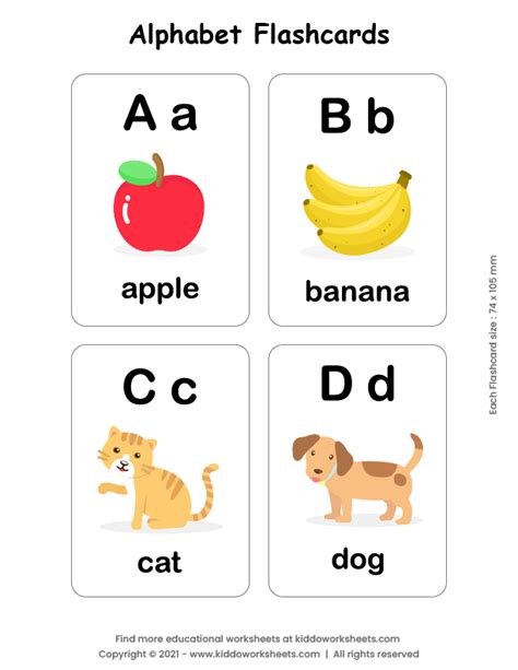 printable alphabets   flashcards worksheet kiddoworksheets