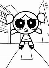 Coloring Powerpuff Pages Buttercup Kids Print Girls Online Bubbles Obstruct Visit Color sketch template