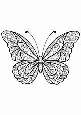 Butterfly Papillon Butterflies Papillons Colorear Insetti Adulti Insectes Insectos Coloriages Jolis Justcolor Farfalle Insects Insekten Enfants Superbes Malbuch Erwachsene Fur sketch template