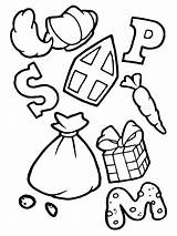Sinterklaas Sint Snoepjes Tekeningen Cadeautjes Piet Knutselen Welkom Zwarte Gemiddeld Binnenkant Uitprinten Kadootjes Kunst Knutsel Nicolaas Silhouet Pieten Kerstmis Cameo sketch template