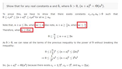 Solved Show That For Any Real Constants A And B Where B