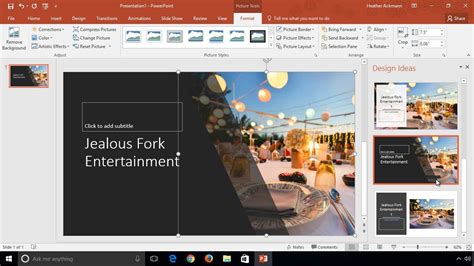 Design Ideas Microsoft Powerpoint 2016 Tutorial Pics