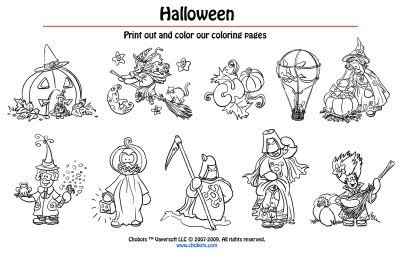 blog halloween colouring page