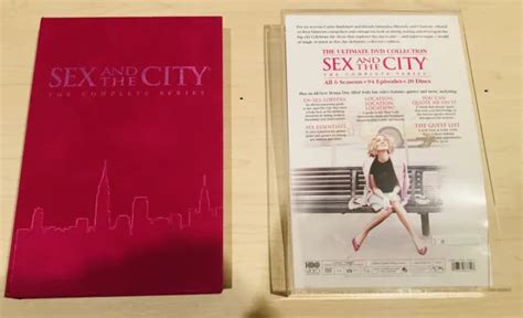Sex And The City Complete Series All 6 Seasons 20 Dvd In Pink Velvet